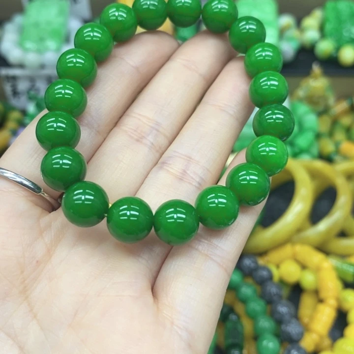 未镶嵌翡翠耳饰手链48