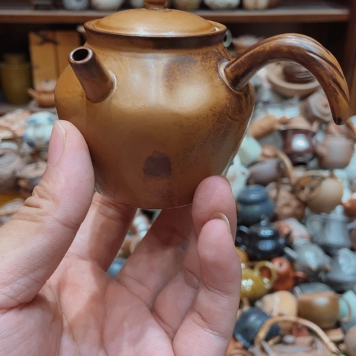 柴烧老岩泥高端茶器