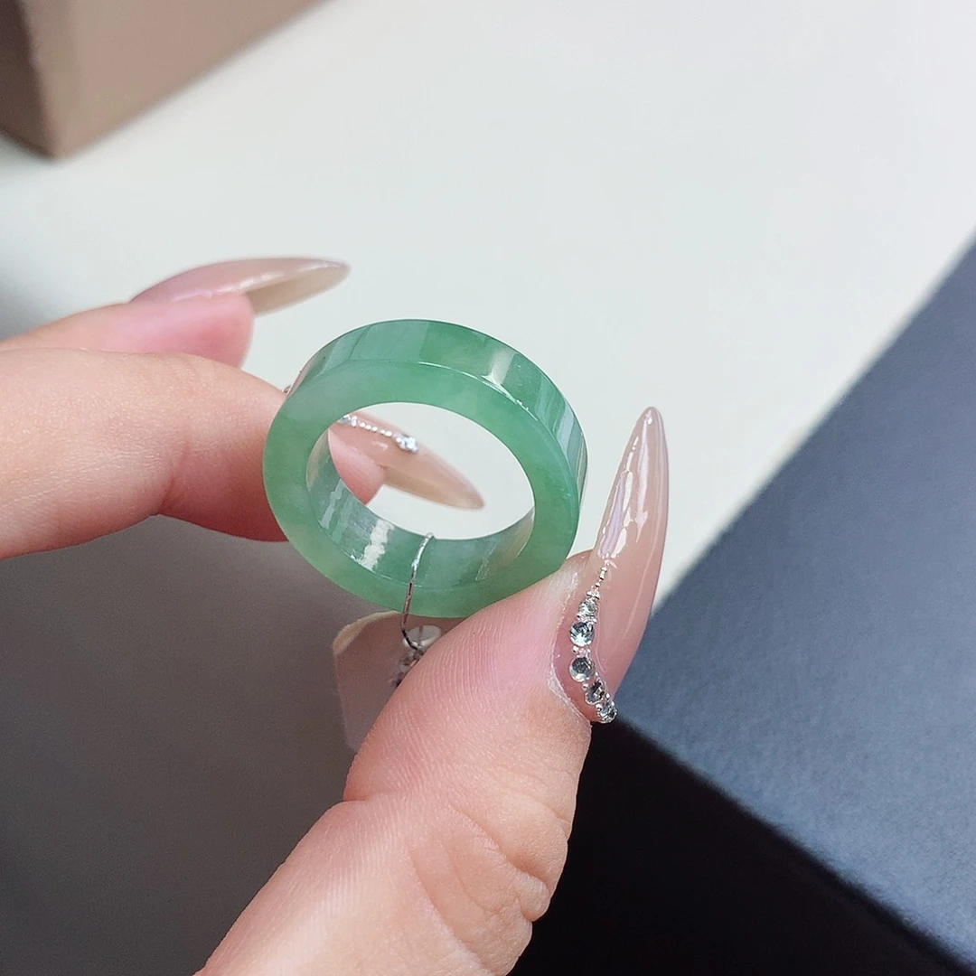 翡翠戒指未镶嵌15号