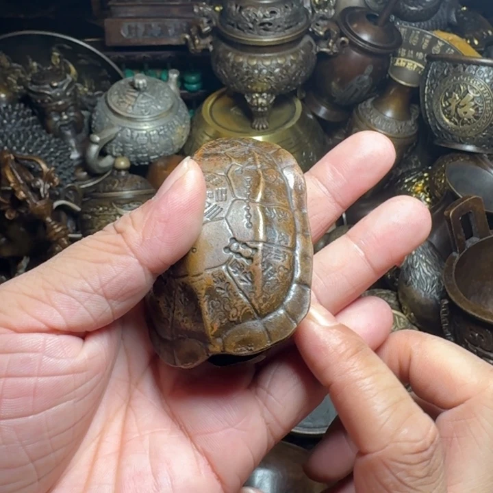 铜器摆件收收藏藏