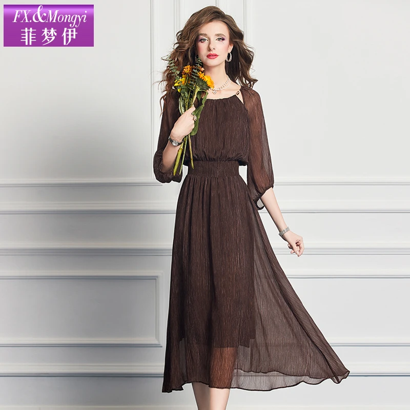 菲梦伊新款时尚连衣裙63692