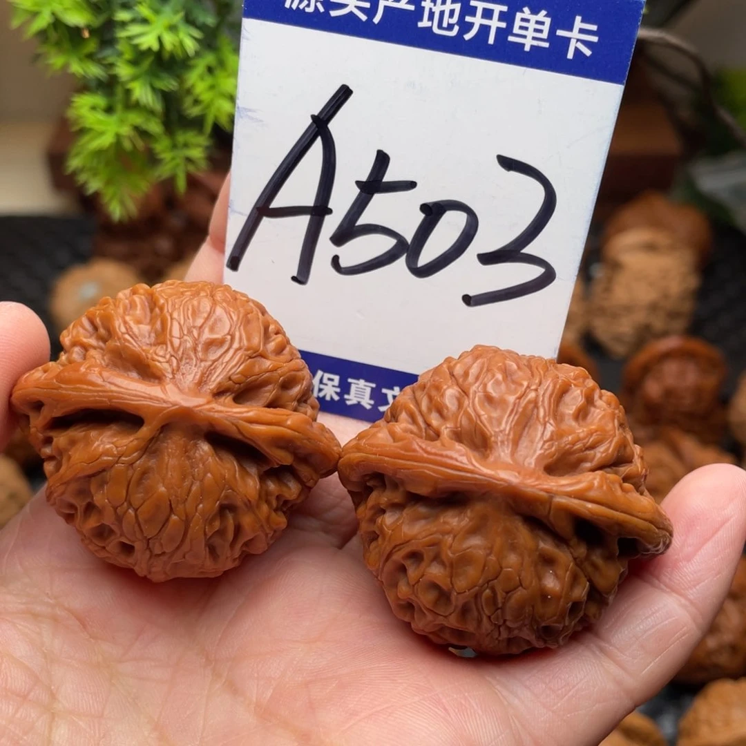 桃核把件文玩核桃宫灯41