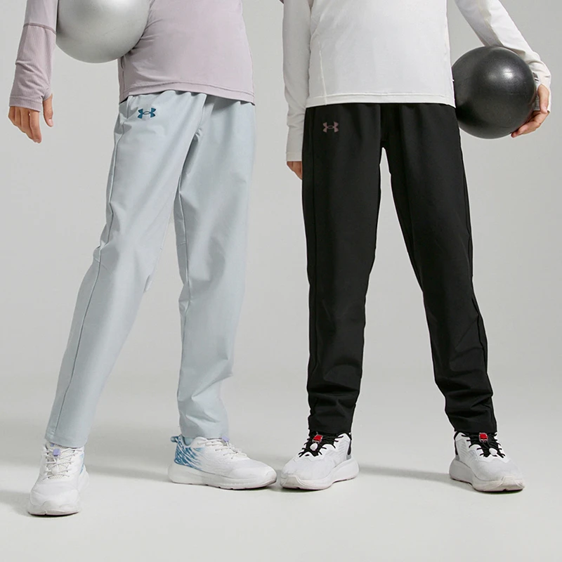 【安德玛童装】新款休闲透气潮流时尚户外男女童梭织长裤 3123