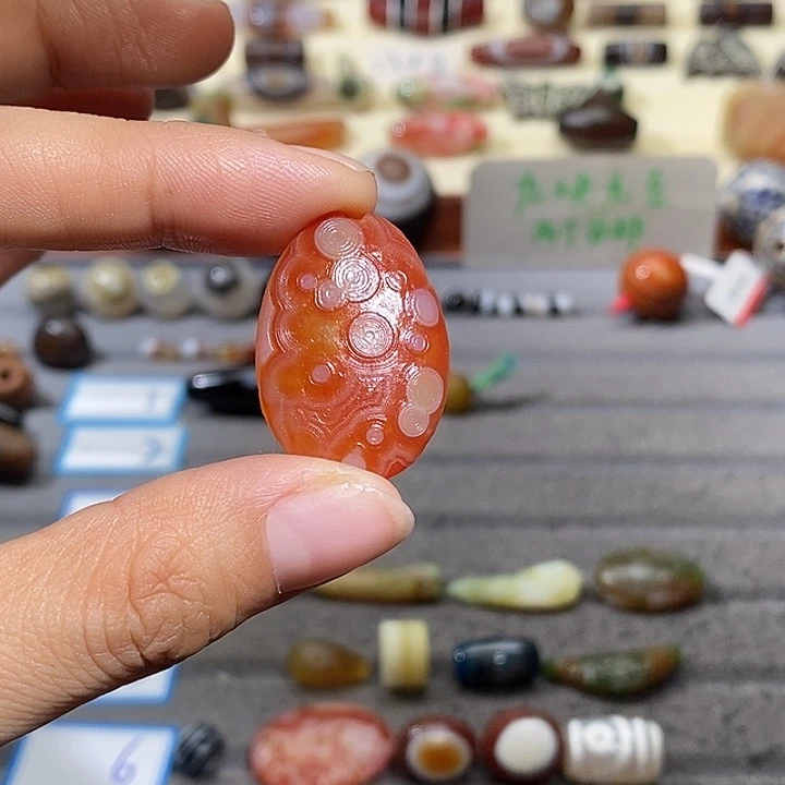 倩***玛瑙/玉髓合金颈饰