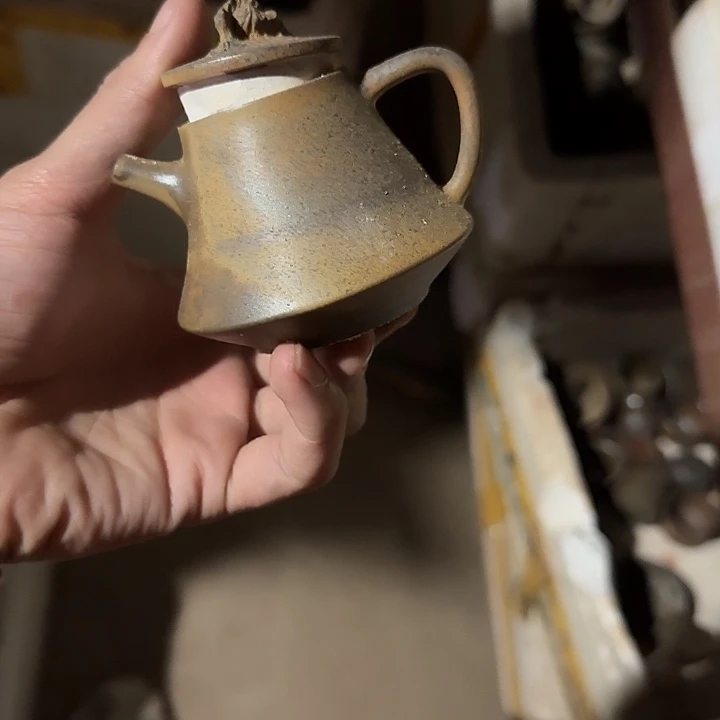 徐***齋紫砂茶壶坭兴陶柴烧