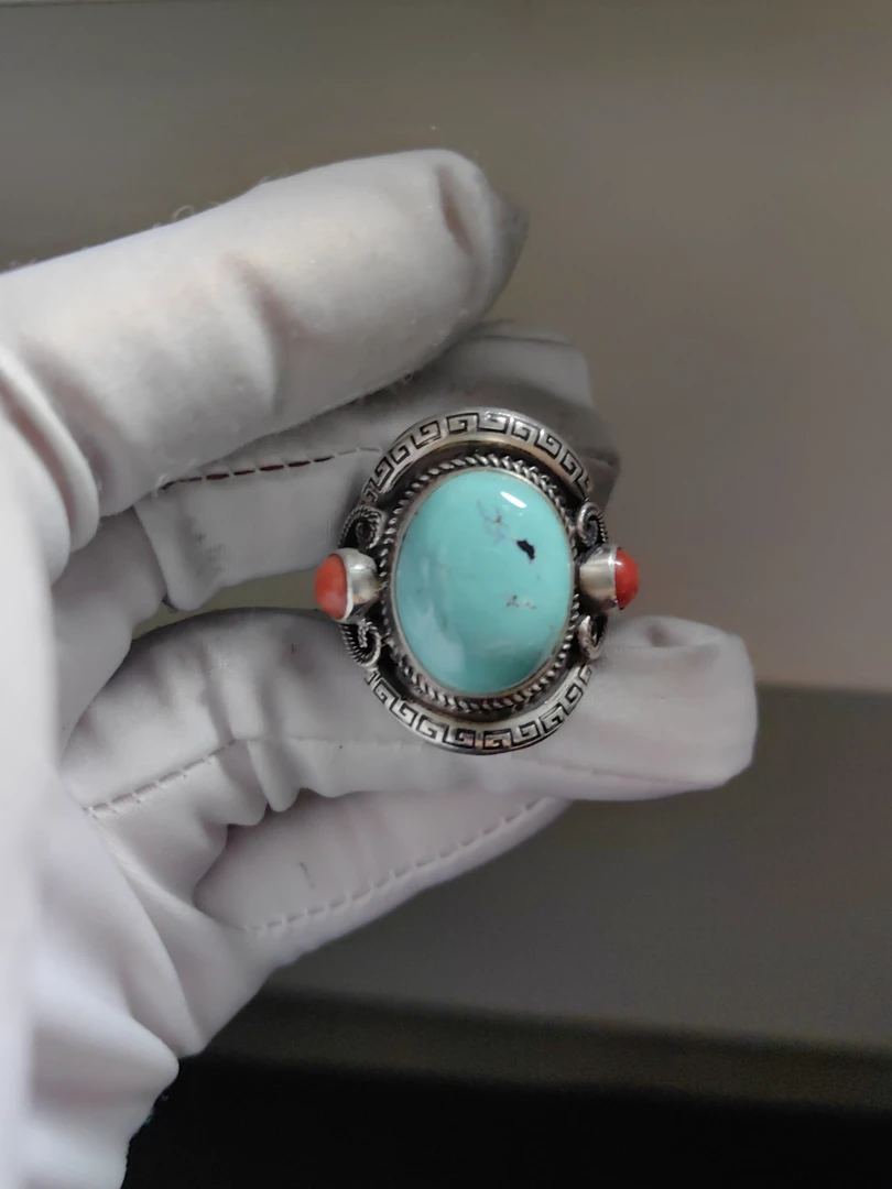 时尚复古手工制作松石