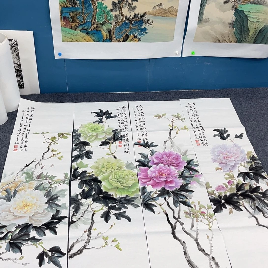 国画纯手绘作品欣赏