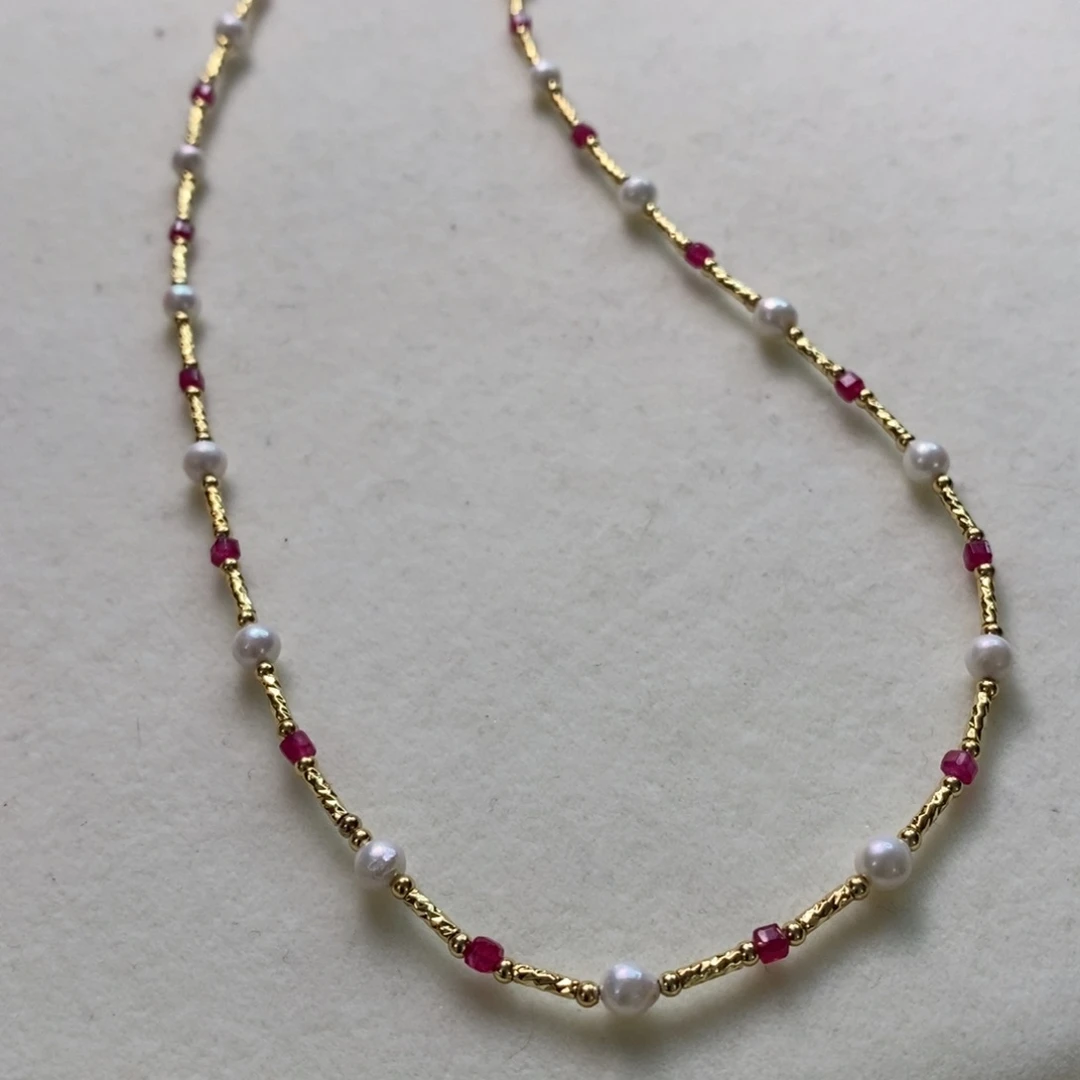 淡水珍珠颈饰未镶嵌