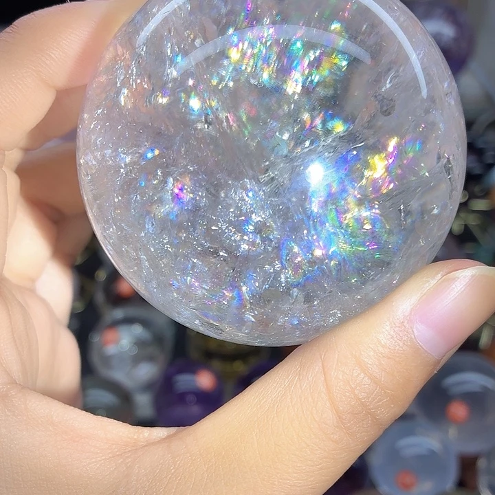 未镶嵌珠宝半成品水晶爆闪67