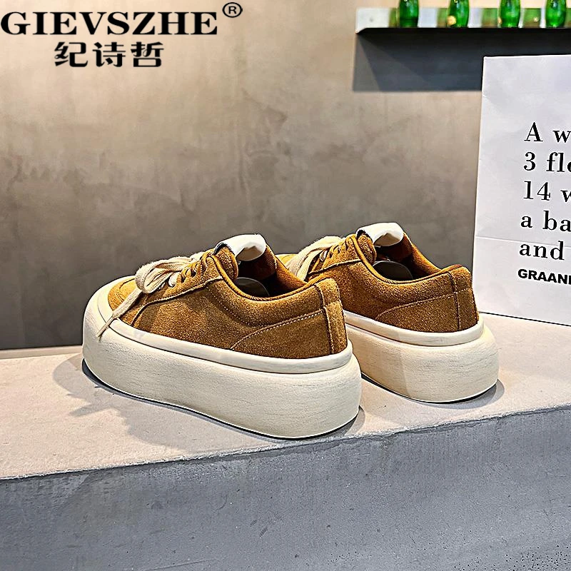 纪诗哲厚底面包德鞋女夏季新款潮流时尚百搭休闲板鞋透气运动鞋
