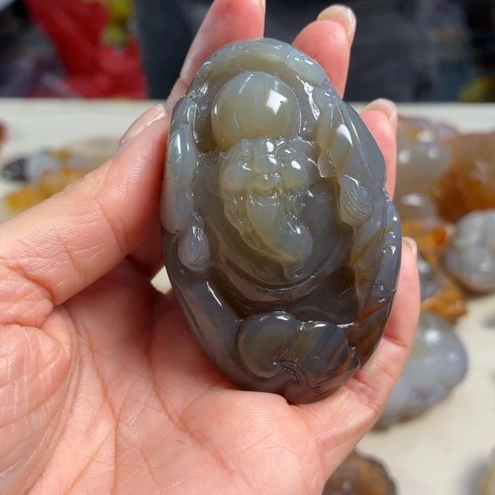 玛瑙/玉髓未镶嵌吊坠(不含链)