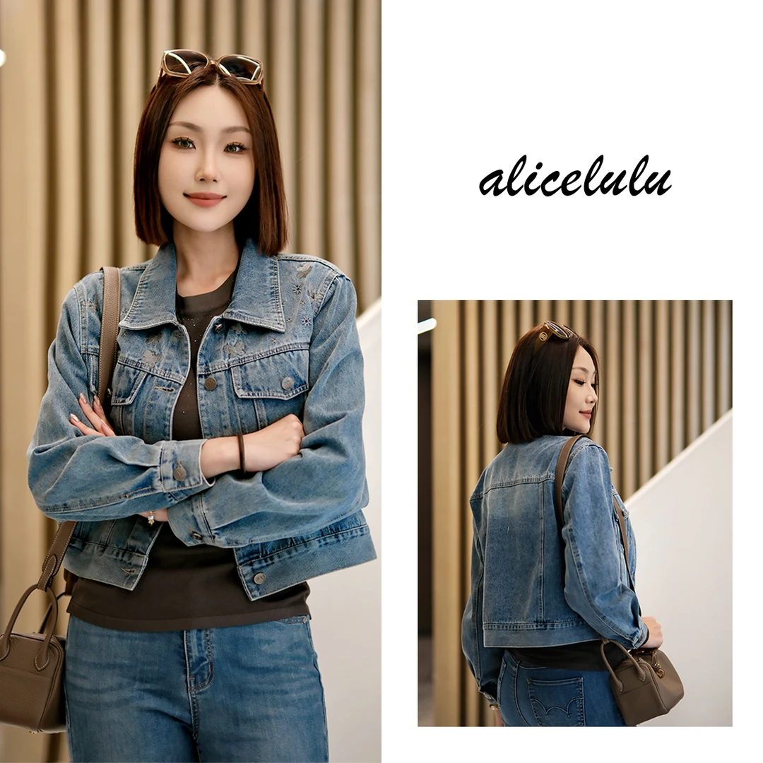 6[alicelulu]颜值在线短外套俏皮蝴蝶个性有型S2142057T