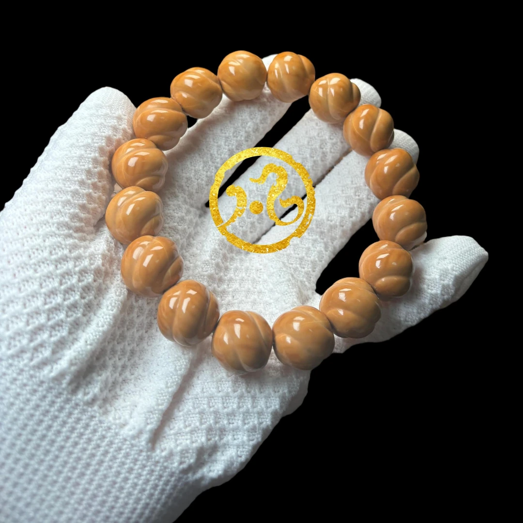 【新品】天然泡芙面包卷猴头手串（多样性发货）