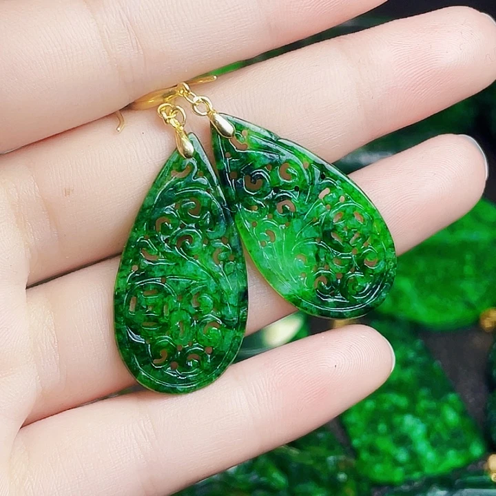 翡翠银S925镶嵌颈饰多样性