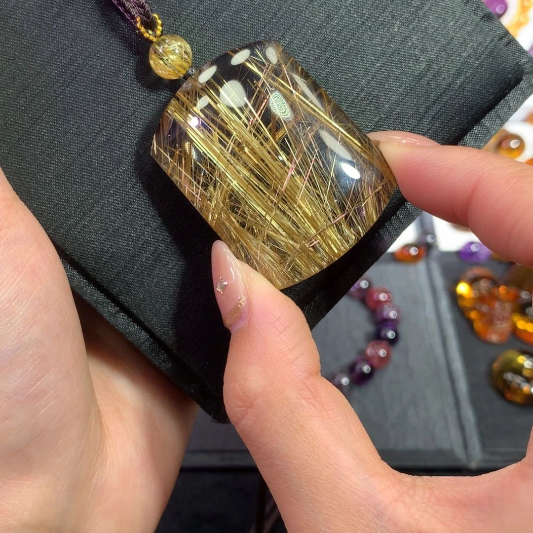 水晶颈饰未镶嵌天然