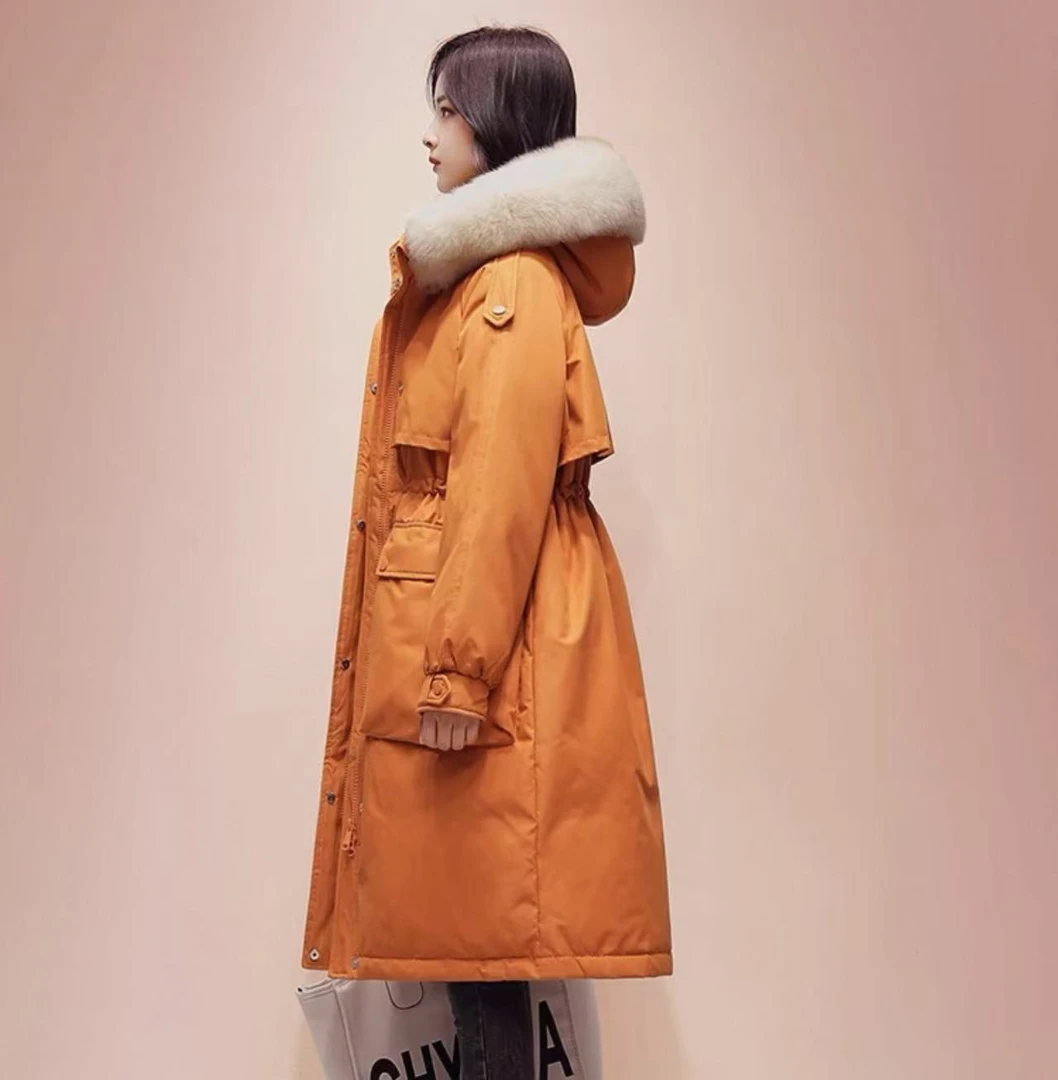 【羽绒服】冬季保暖厚款宽松羽绒外套百搭女装9244[YZM]J