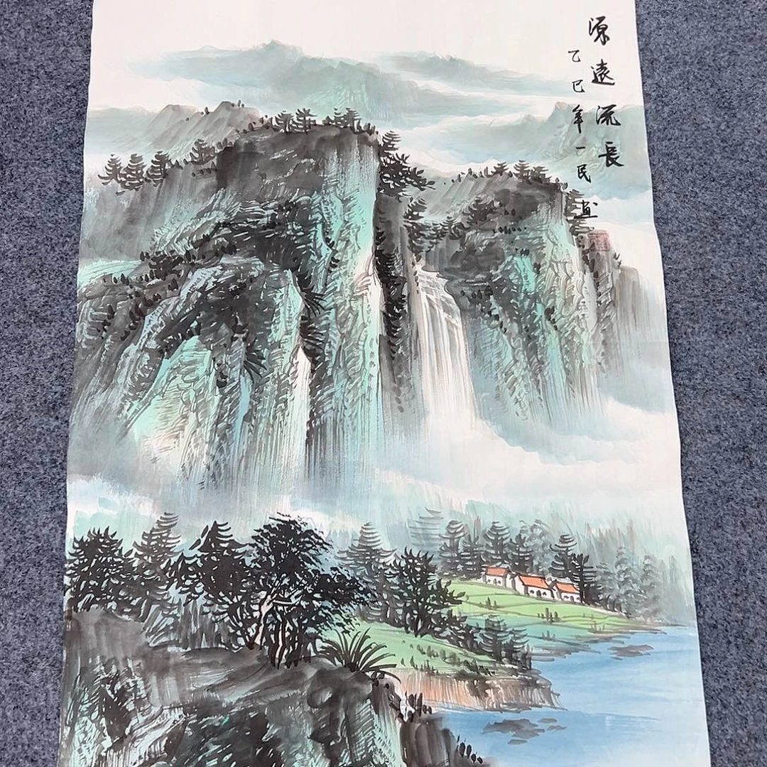 国画宣纸纯手绘作品