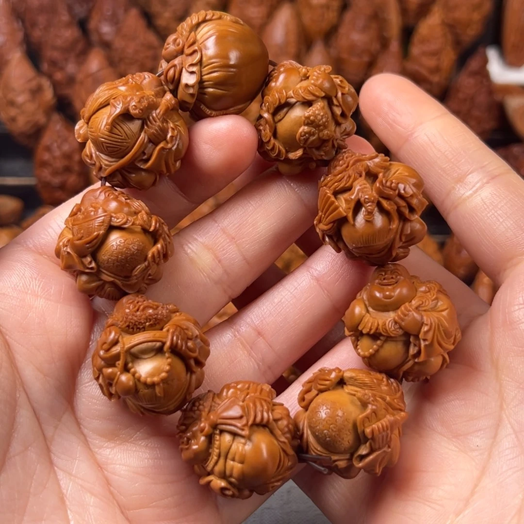 信***Z橄榄核手串/手链核雕