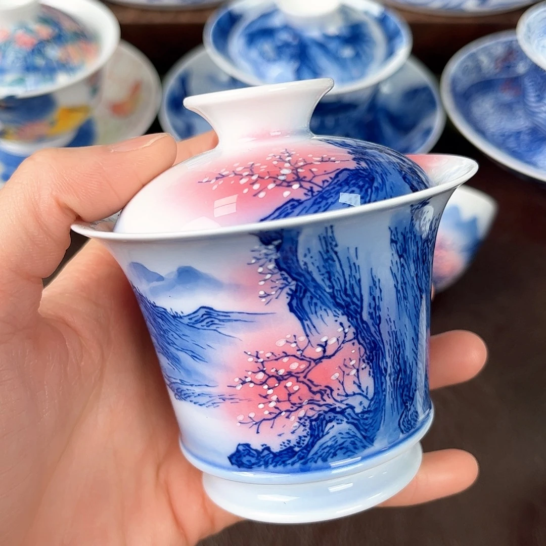 手绘高温瓷器瓷器