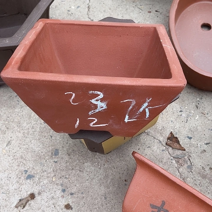 紫砂花盆透气花盆