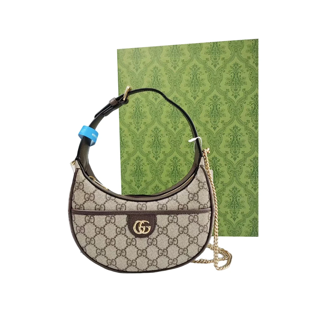 99新 GUCCI/古驰 安洁利严选手提链条包/YH030422