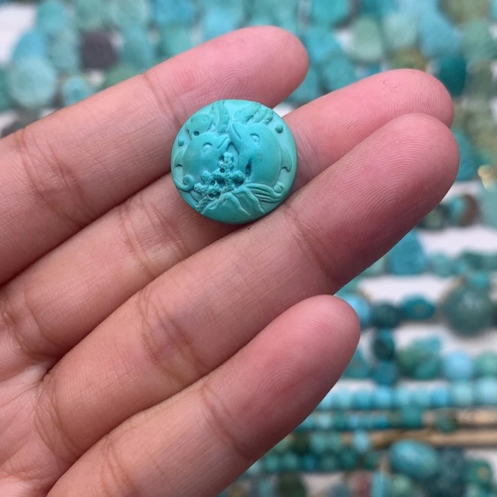 未镶嵌绿松石原矿绿松石系列