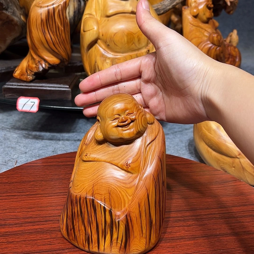 柏木崖柏木手把件摆件