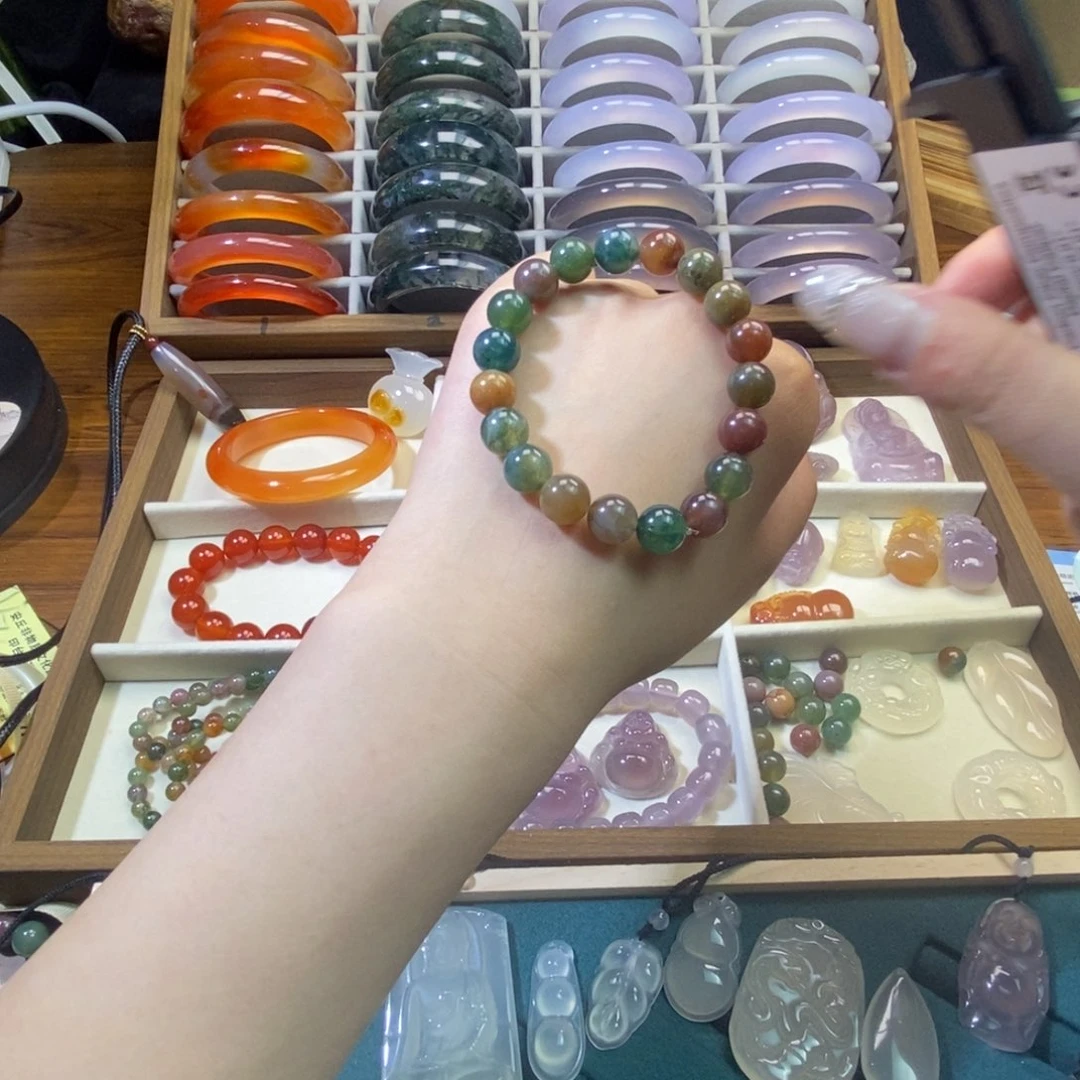 玛瑙/玉髓手链未镶嵌