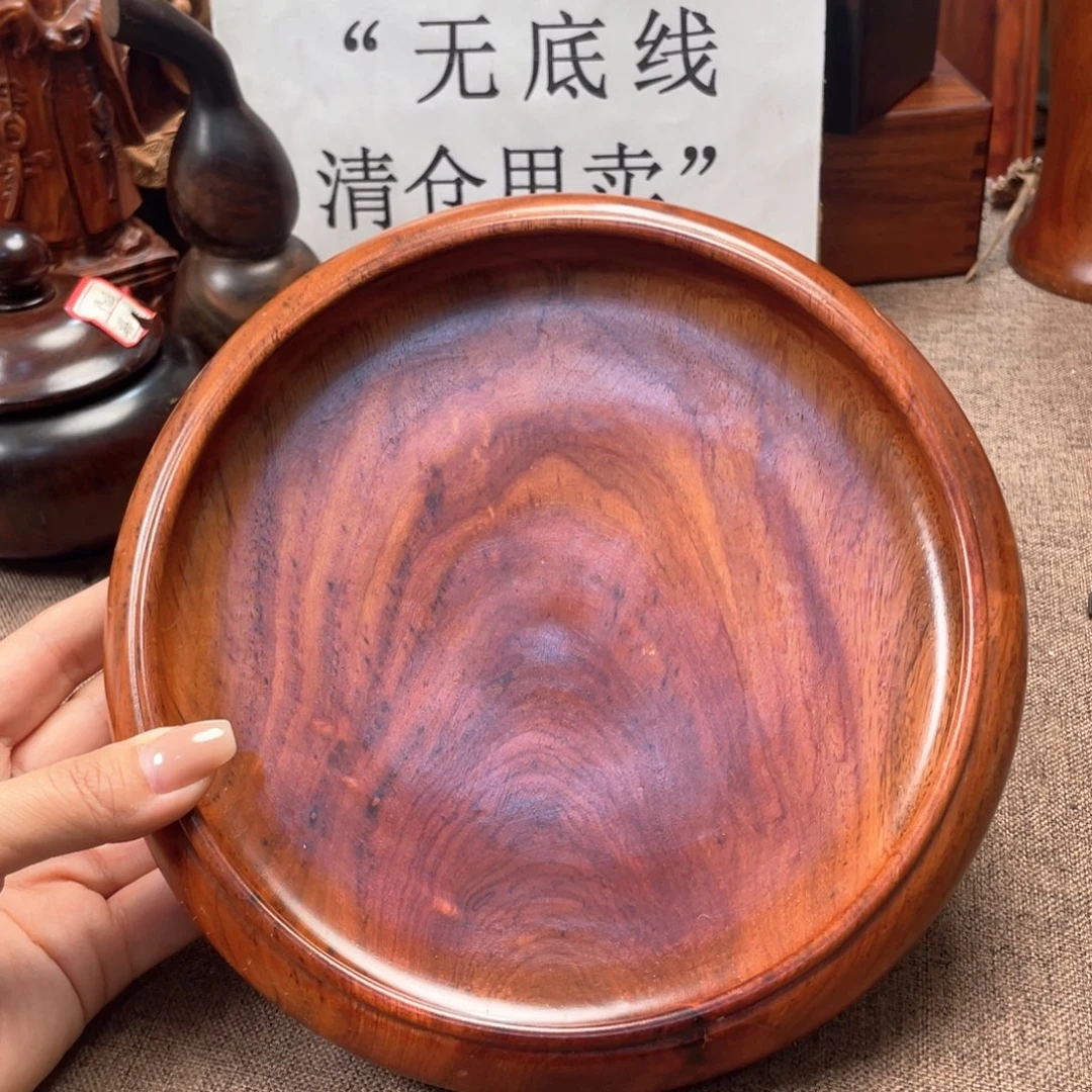 大果紫檀（缅甸花梨）笔洗