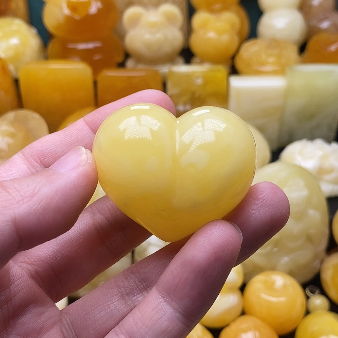 琥珀颈饰未镶嵌琥珀蜜蜡吊坠