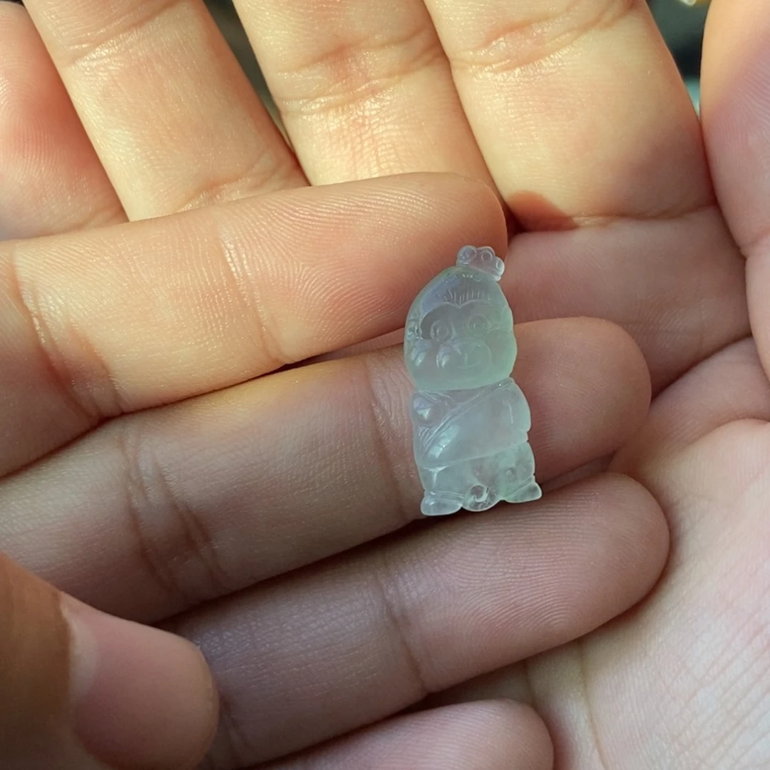 定制翡翠未镶嵌猴子