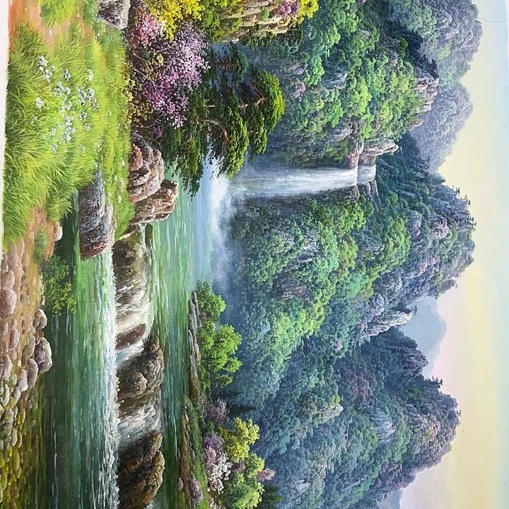 油画好仔仔细细好影子我