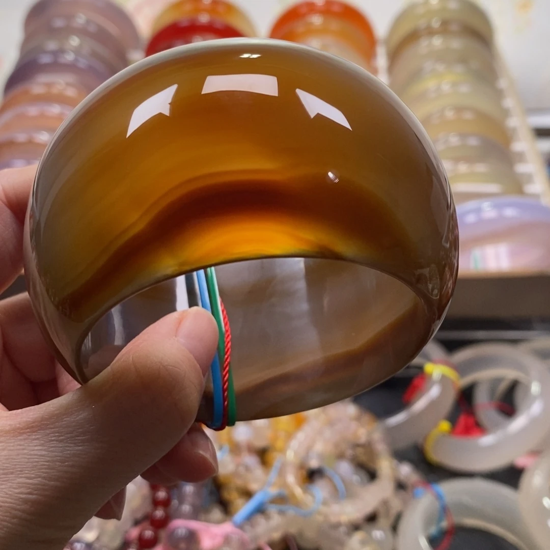 玛瑙/玉髓未镶嵌手镯