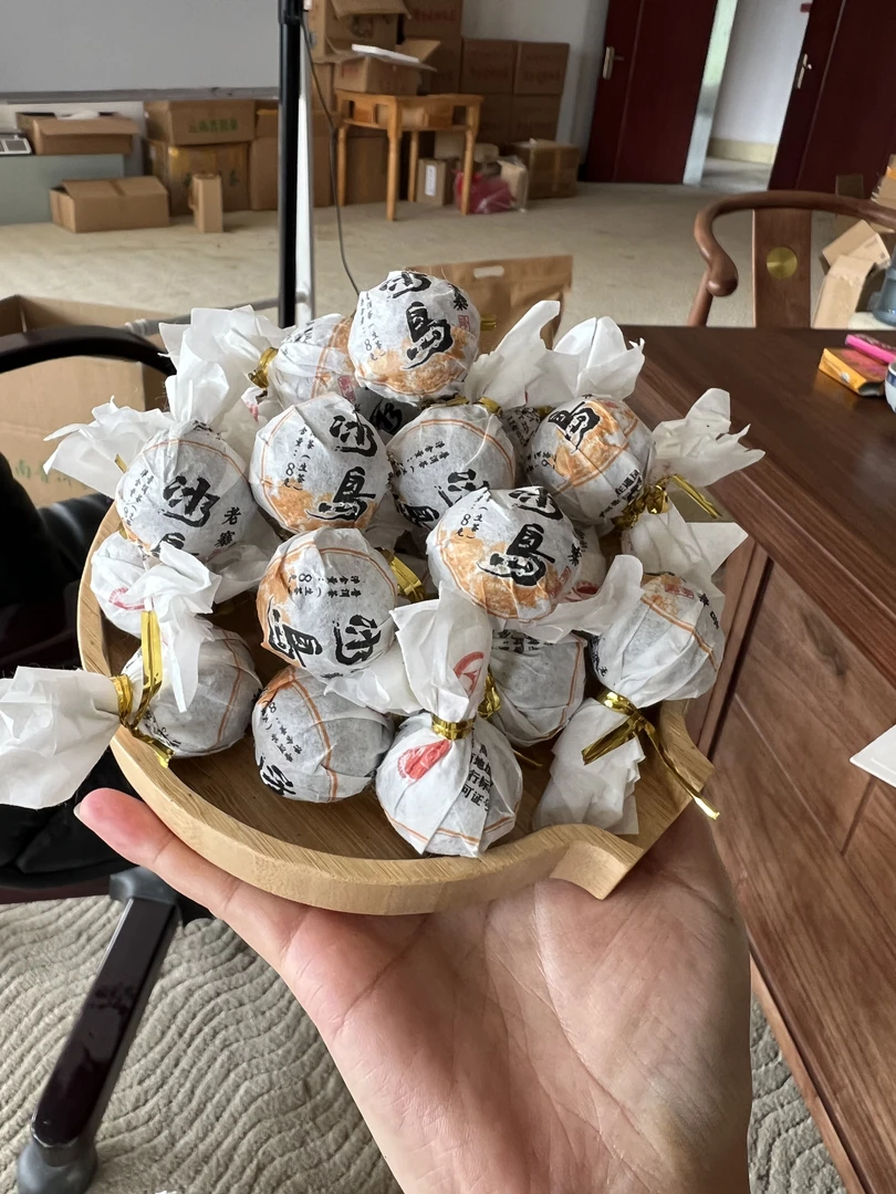 【冰岛老寨】古树生茶龙珠生茶2021年春普洱正品送礼冰岛龙珠生茶