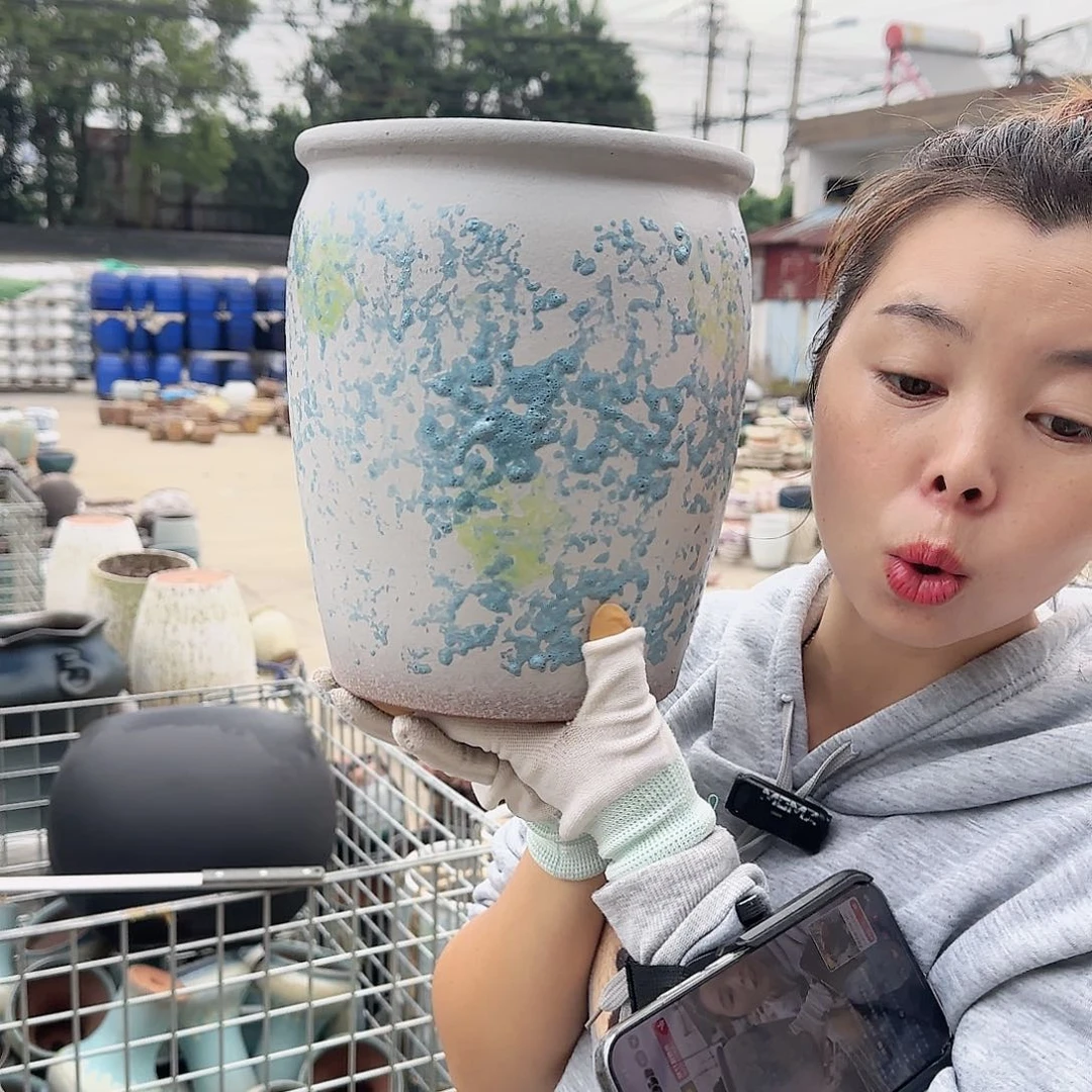 王嫂花盆1104-348高25口19