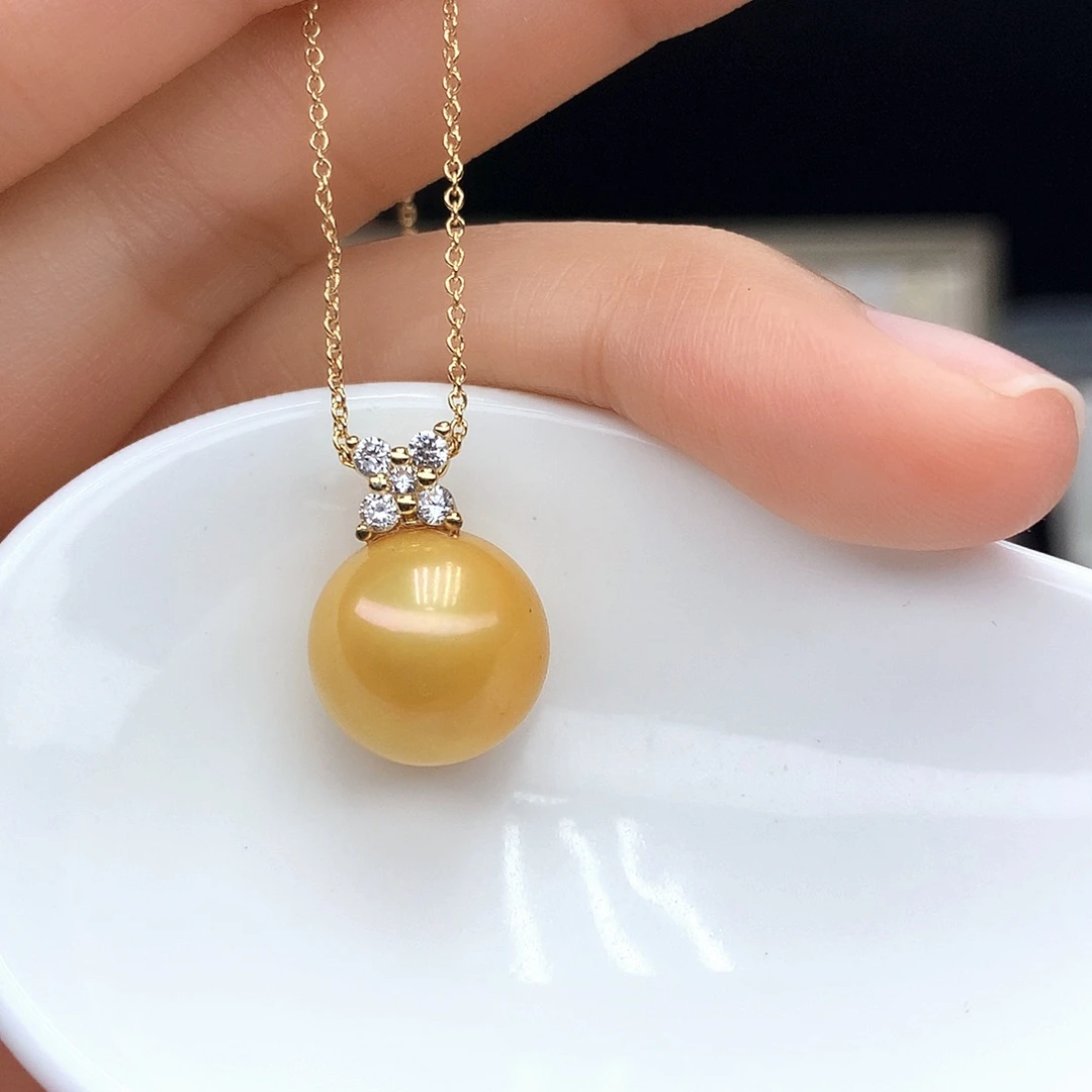 淡水珍珠合金颈饰