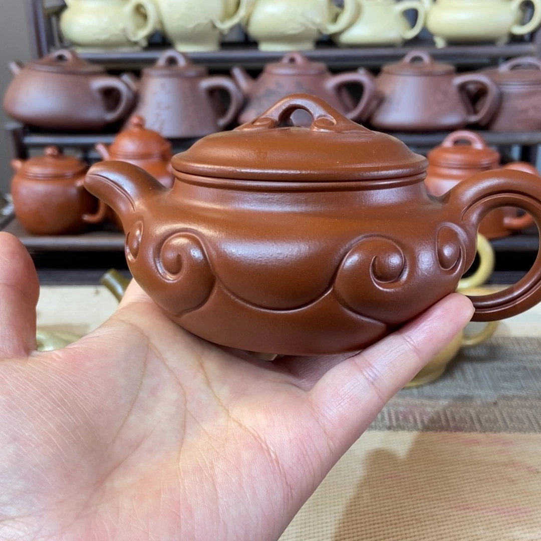 沧***海茶壶紫砂全手工制作工艺流程原料制作方法将材料