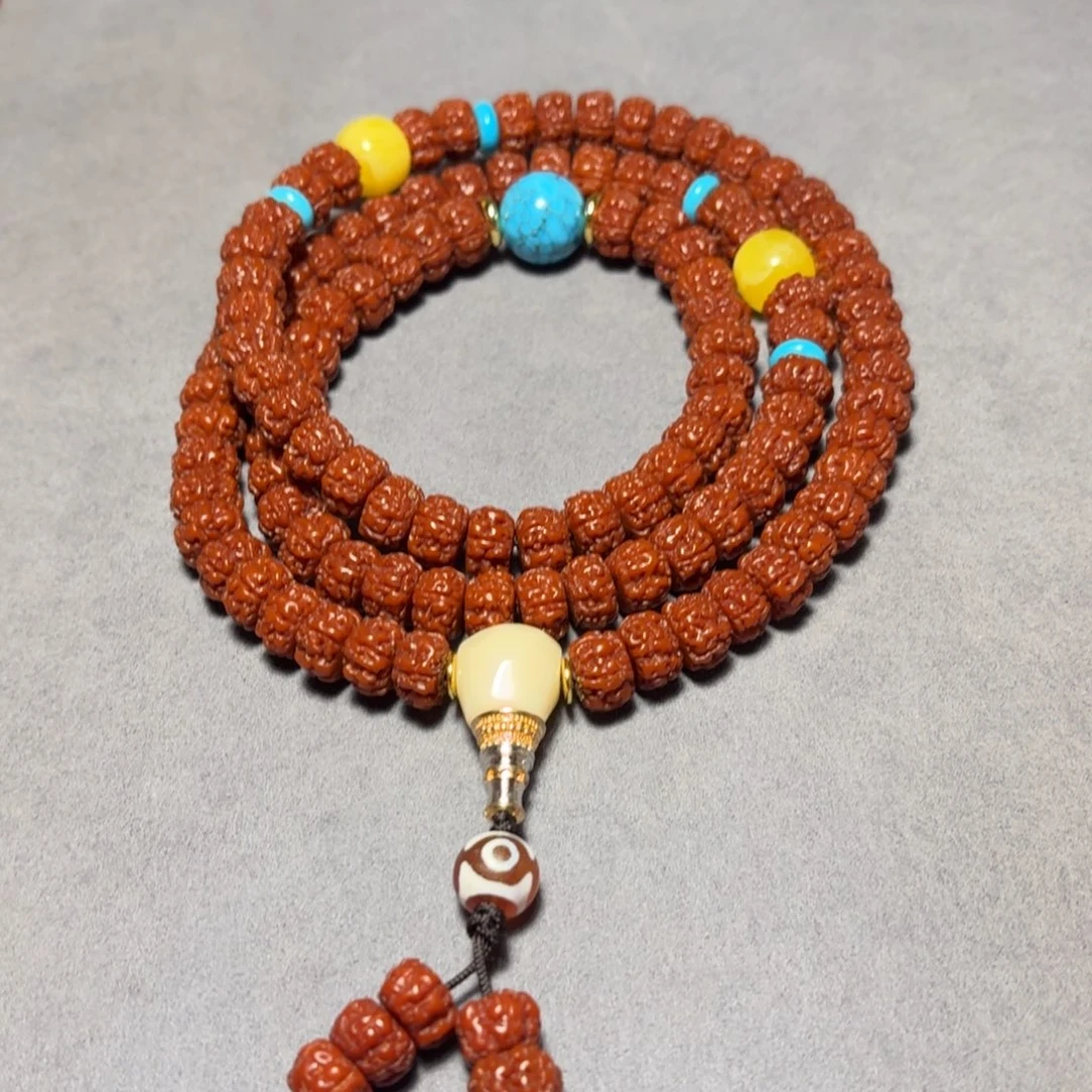 金刚菩提吊坠一代盘龙10mm