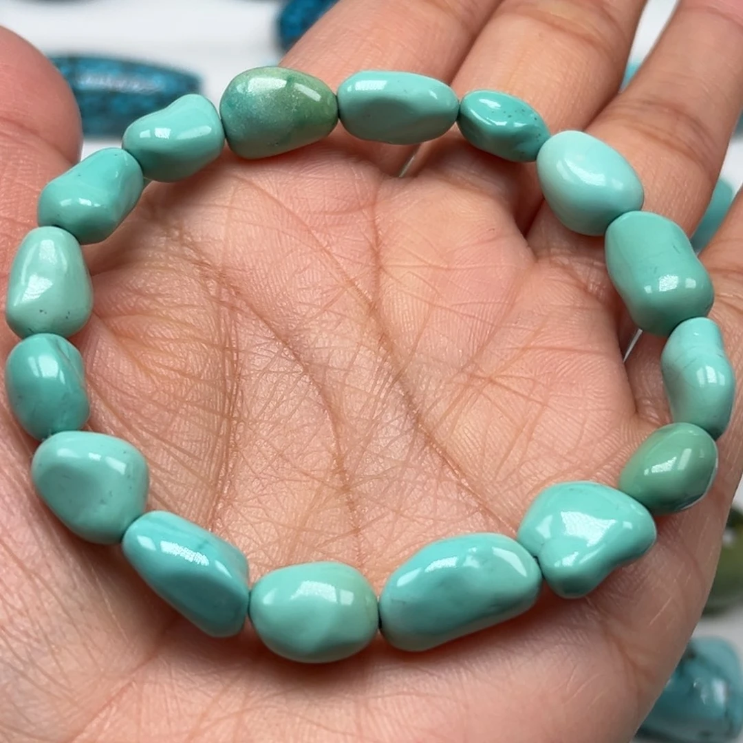 绿松石珠宝奇石未镶嵌