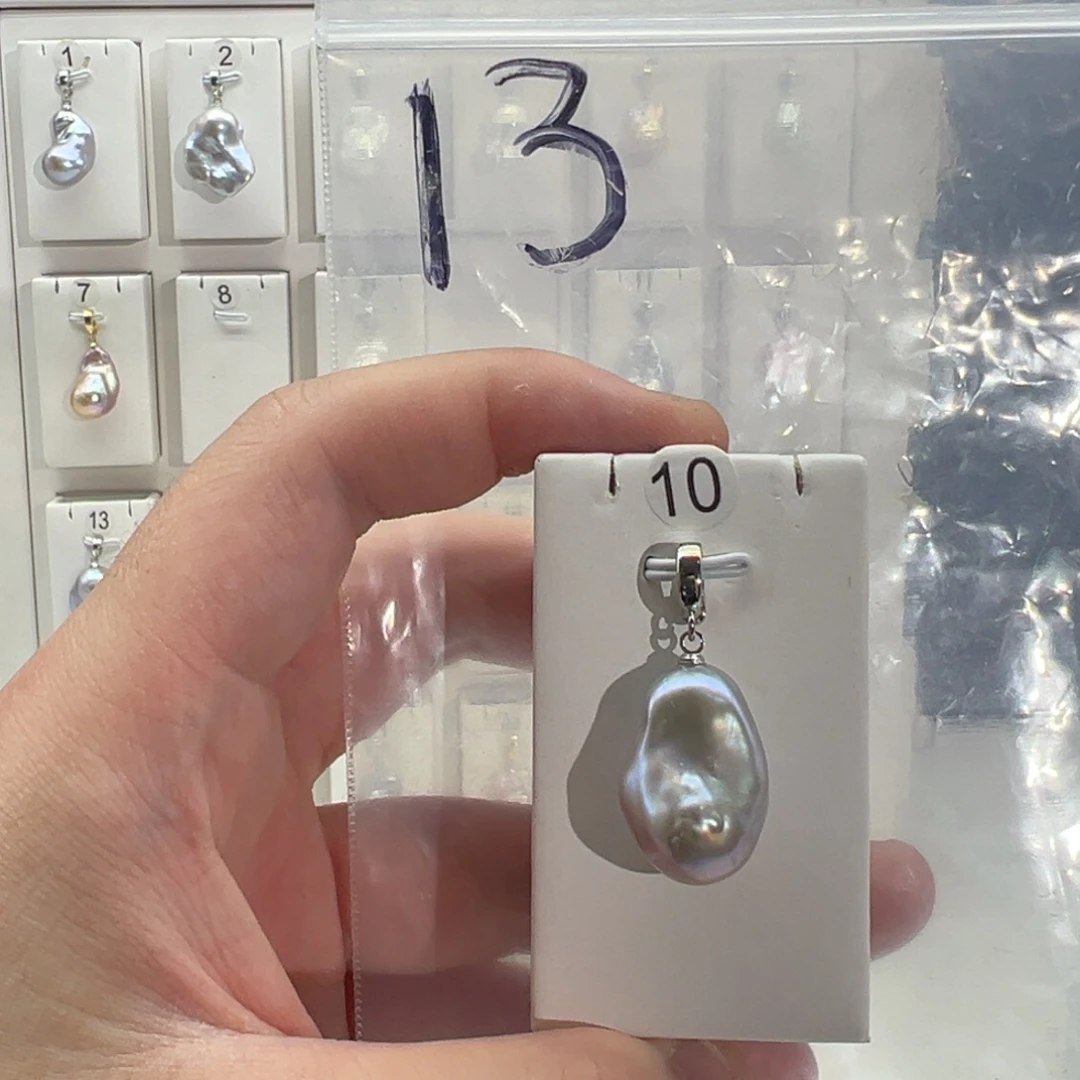 淡水珍珠颈饰合金