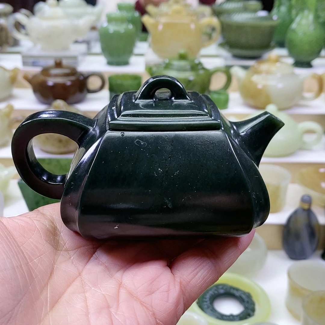 和田玉茶壶未镶嵌