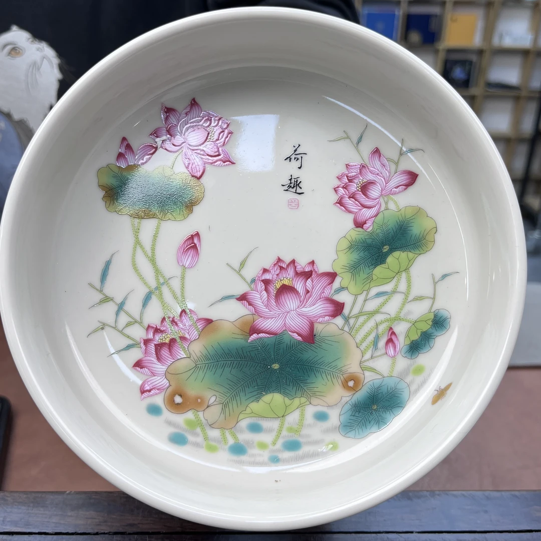 ZH262-高端茶器荷花茶洗（）