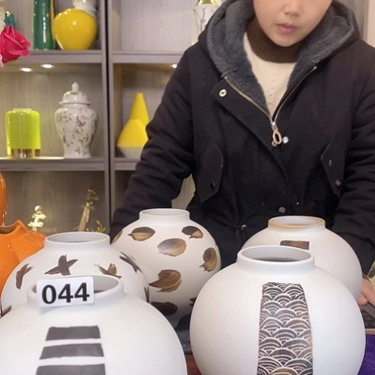 陶瓷陶瓷花瓶摆件工艺品摆件
