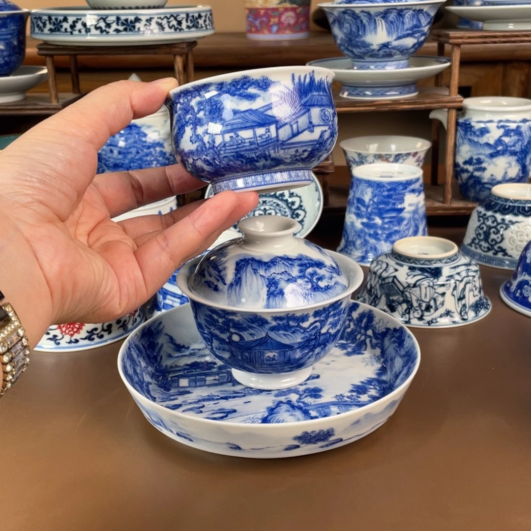景德镇陶瓷手工手绘