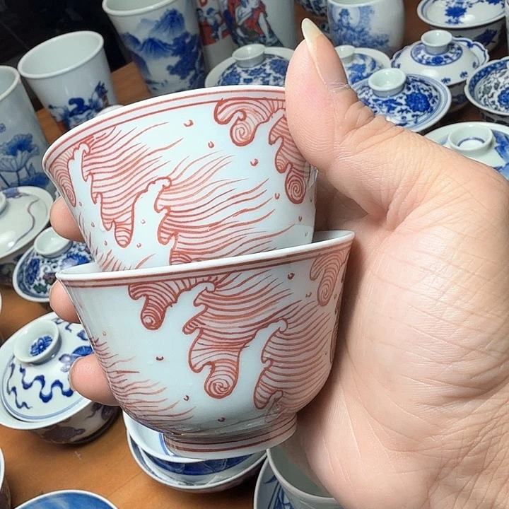 陶手绘一对100米福利款