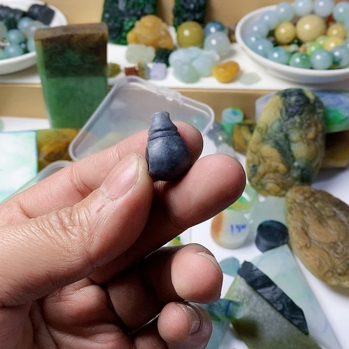 宏***运翡翠散珠天然翡翠A货