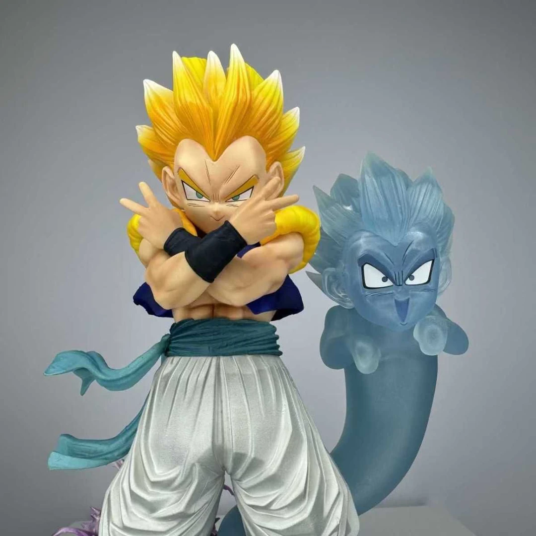 【现货速发】大货实拍 超赛幽灵悟天克斯手办 双头替换 夜光