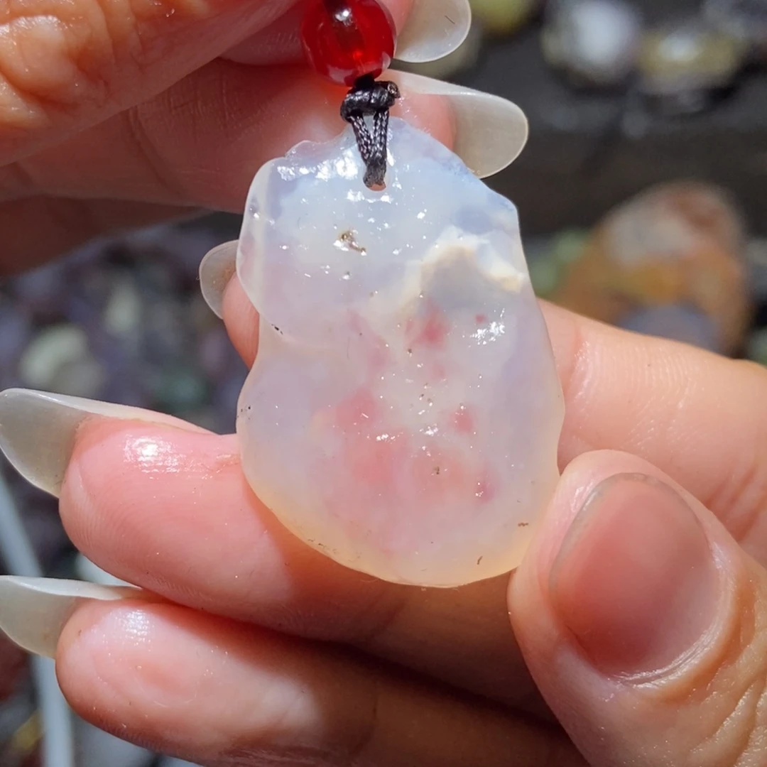 未镶嵌玛瑙/玉髓珠宝半成品