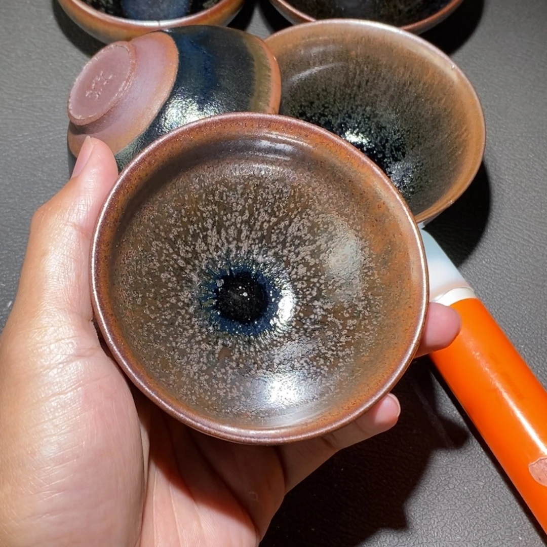见***空茶盏建盏主人杯一只