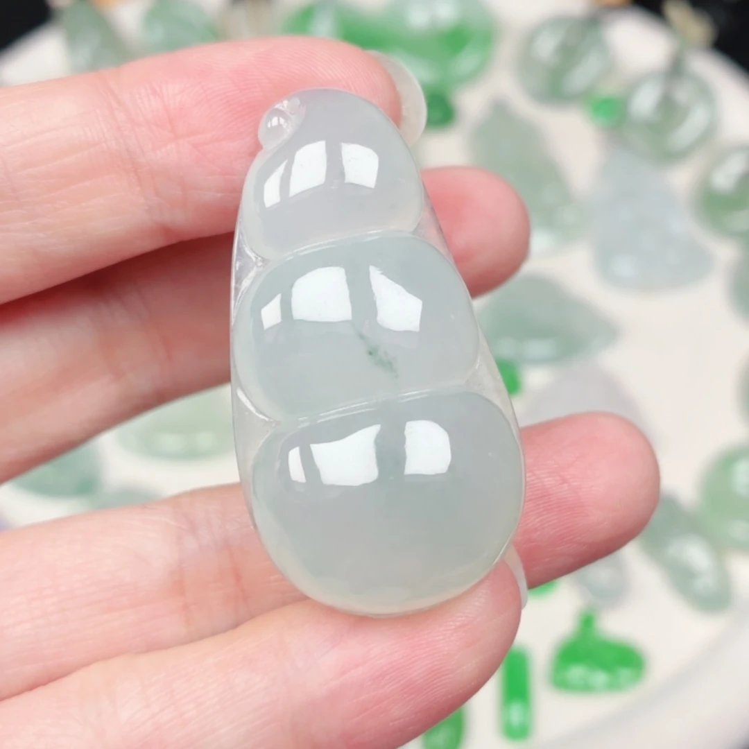 翡翠未镶嵌颈饰缅甸天然A货翡翠